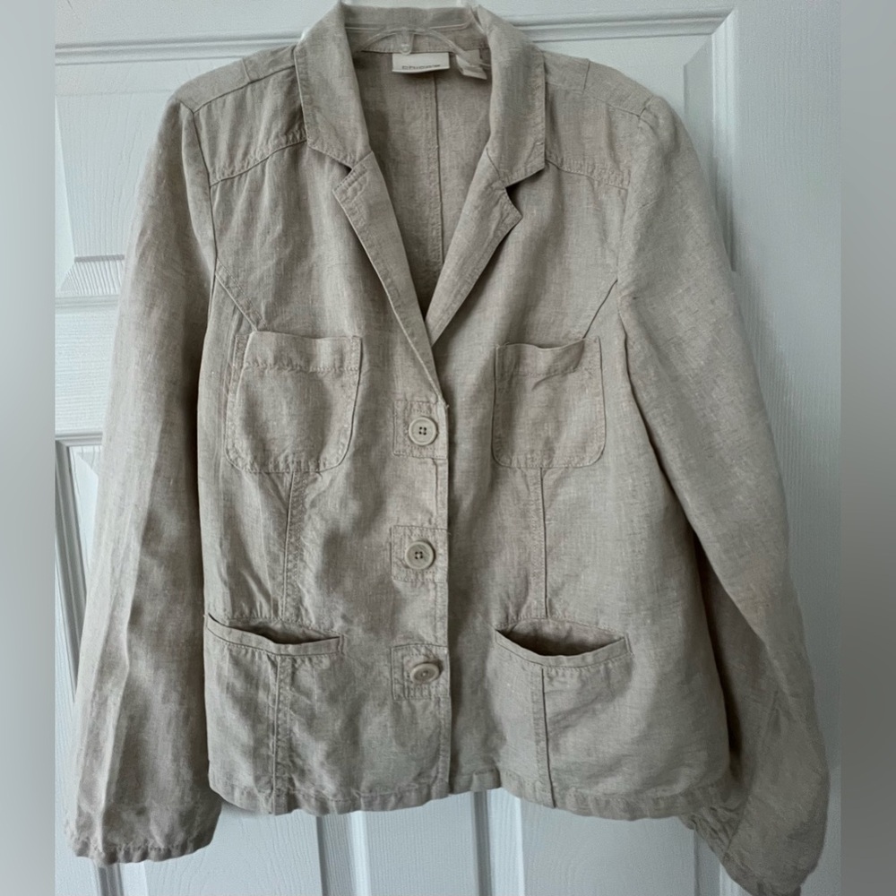Chico’s Linen Blazer